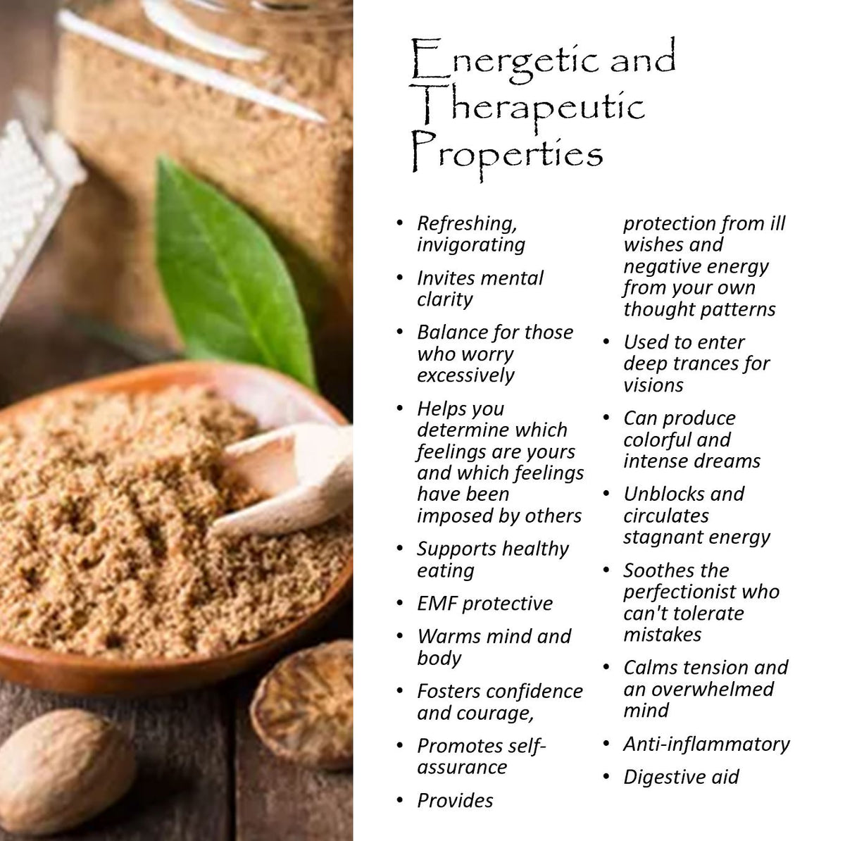 Pumpkin Spice blend label — Mountain Freedom Wellness