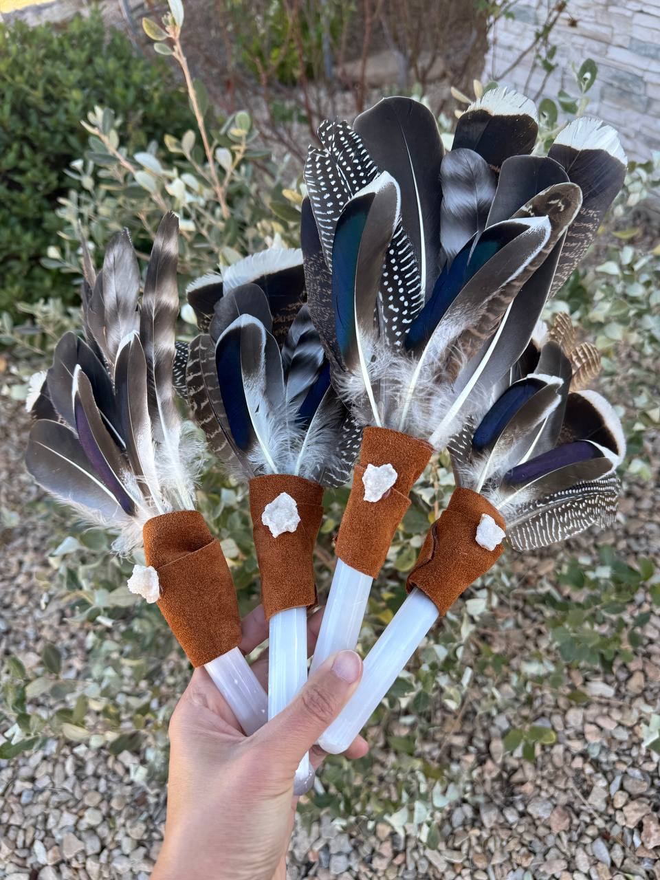 Mystical Ceremonial Feather Wands