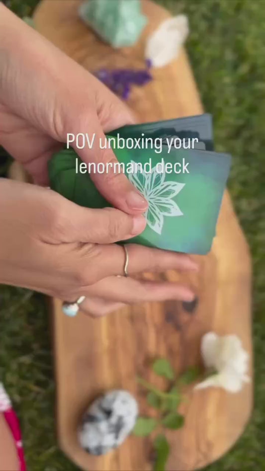 Oracle for Beginners - Elsa's Lenormand Deck - Easy Symbols