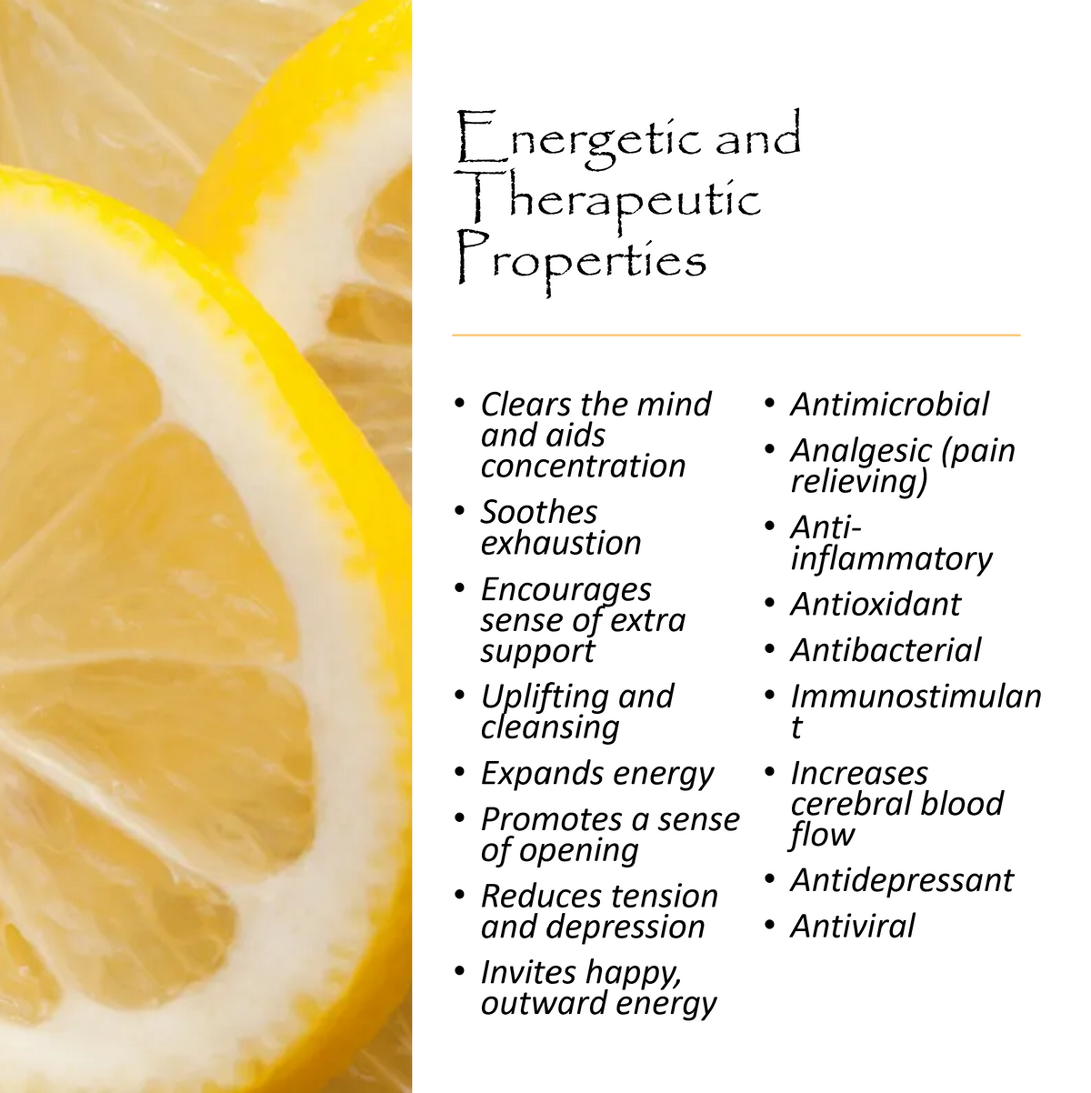 Lifting Lemon lip balm label — Mountain Freedom Wellness